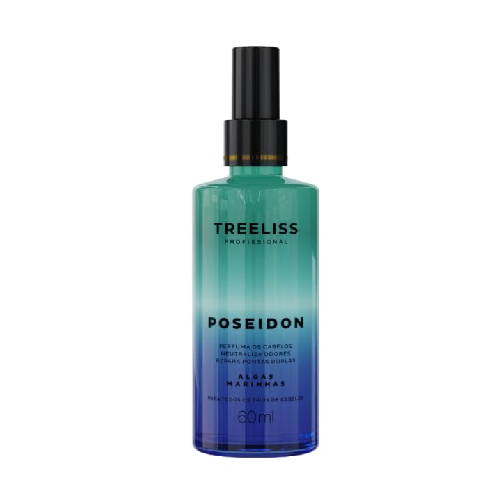 AHRES The Sea Of Trees　50ml＋8ml 3本 Perfume Capilar Tree Liss Profissional Poseidon 60ml : Amazon.com